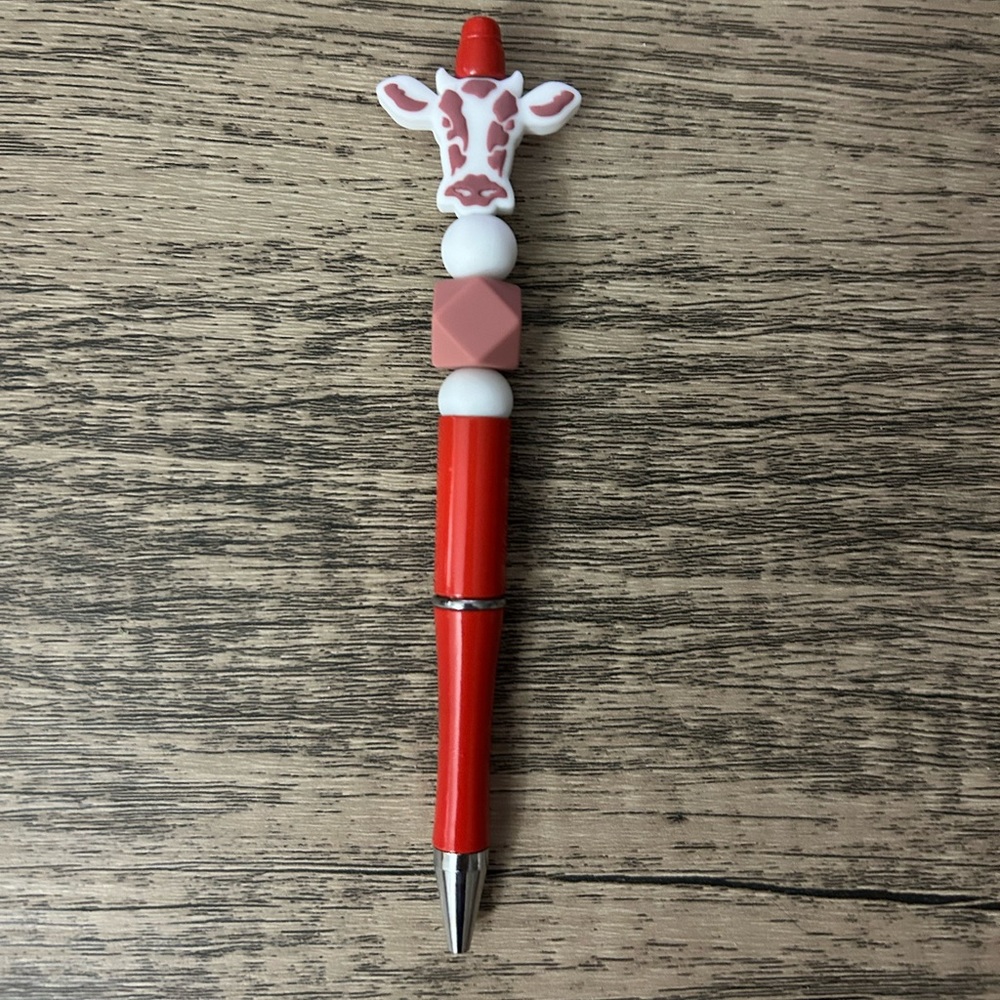 Beaded Cow Pen